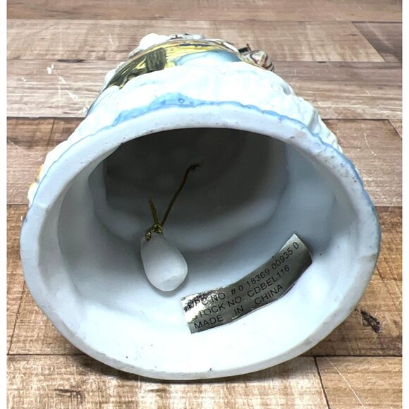 Noahs Ark Animal Ceramic Bell 5.5" Matte Finish - Picture 5 of 6